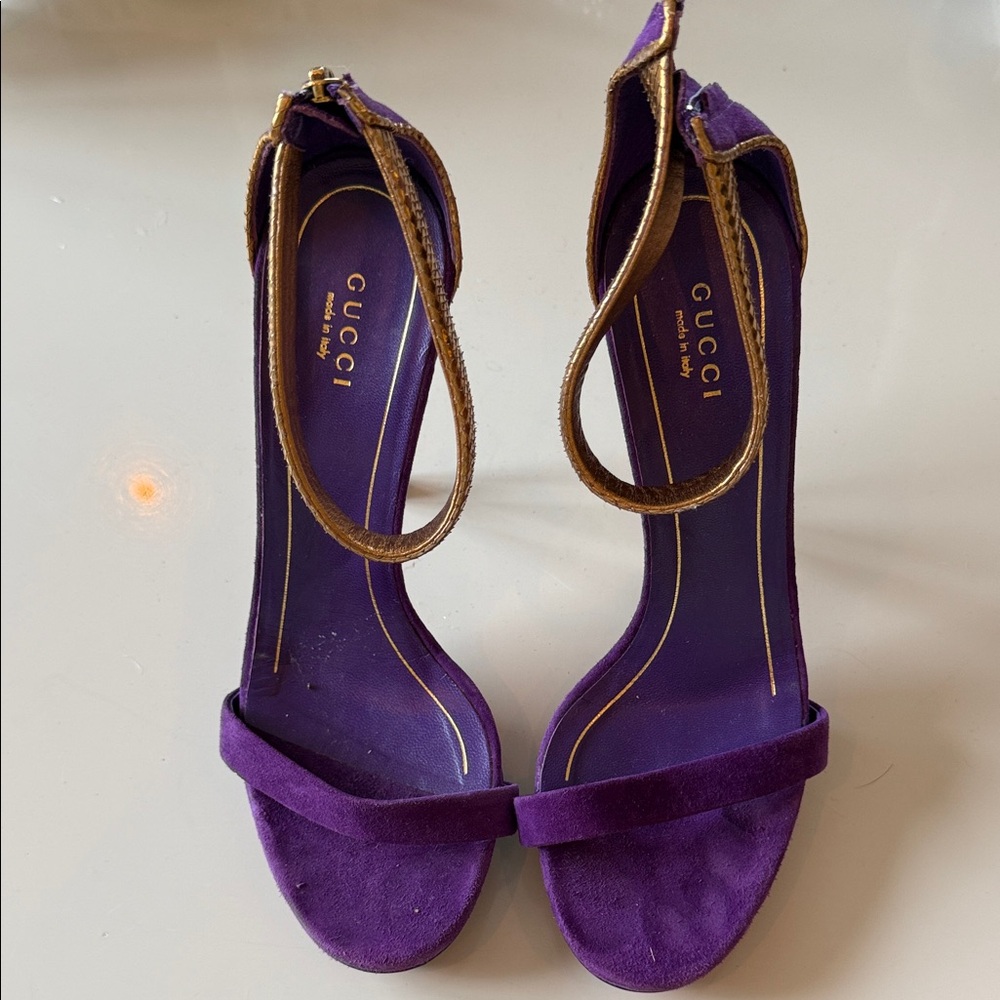 Gucci Women's Purple Heels